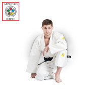 Кимоно дзюдо Green Hill Professional gold IJF approved JSPT-10361, белое