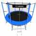 Батут i-Jump Classic 10FT 306 см с нижней сетью и лестницей синий 75_75