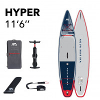 SUP-доска Hyper 11'6" Navy 350х79х15см Aqua Marina BT-23HY01