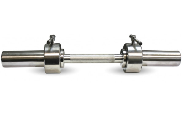 Гриф гантельный D50, L710 MB Barbell стопорный MB-BarM50-710L 600_380