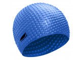 Шапочка для плавания Sportex Bubble Cap E38926 синий