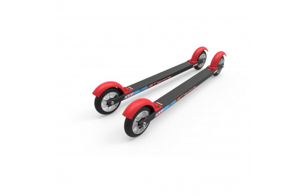 Лыжероллеры KV+ Коньковые JET Rollski Skate 60cм 22RS08 черный 600_380