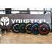 Диск каучуковый для штанги YouSteel тренировочный черный 15кг 75_75