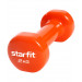 Гантель виниловая Star Fit DB-101 2 кг, оранжевый 75_75