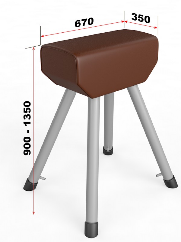 Козел гимнастический Glav 04.900 600_800